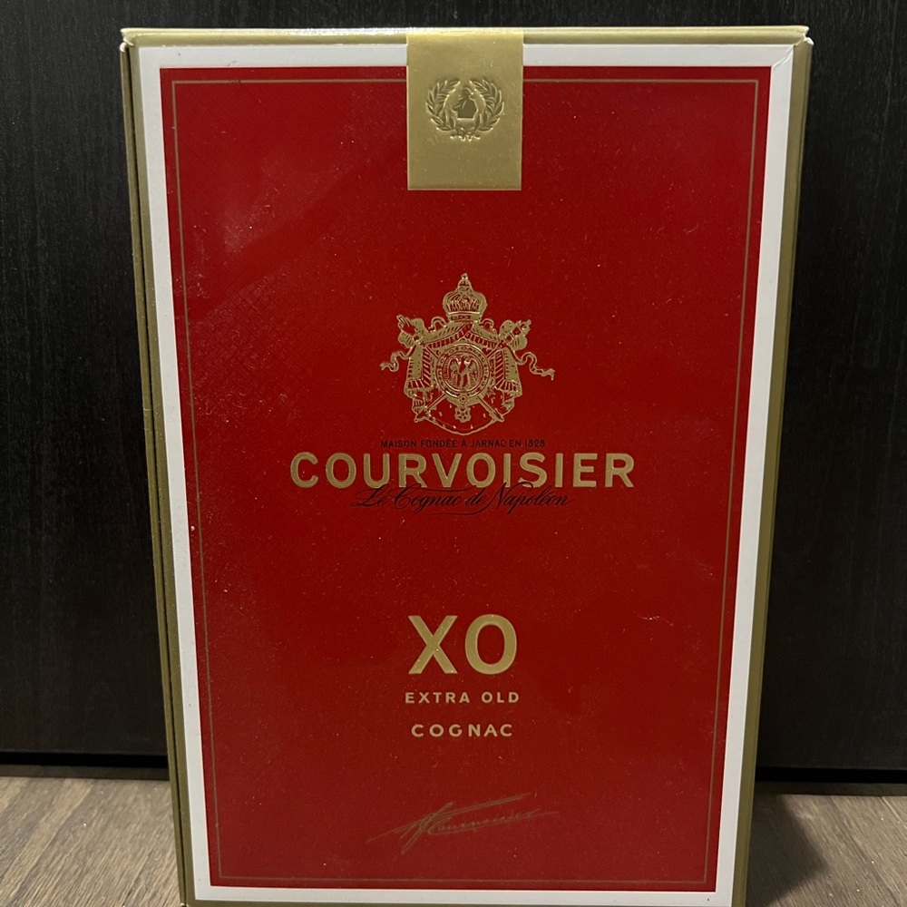 Empty Box of Courvoisier XO Cognac Decorative Piece Collectible